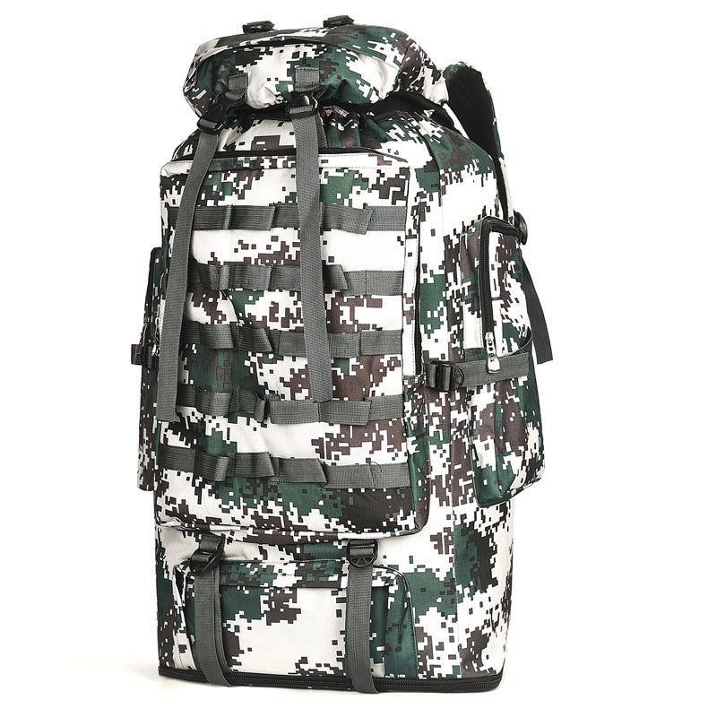 Trendy Large Capacity Expansion Camouflage Moving Backpacks
