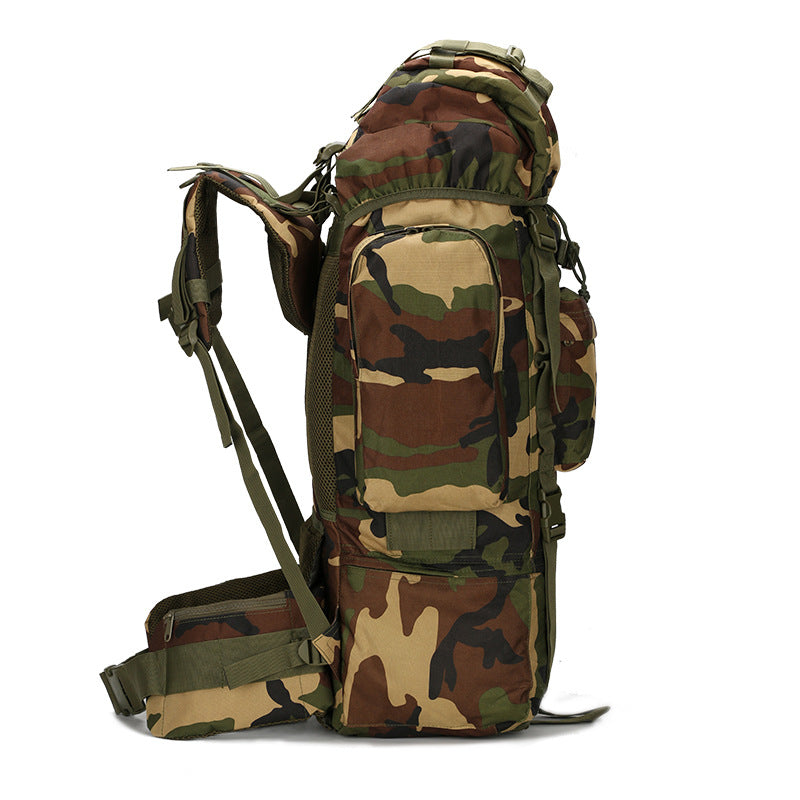 Military Large Capacity Equipment Professional Hiking Backpacks