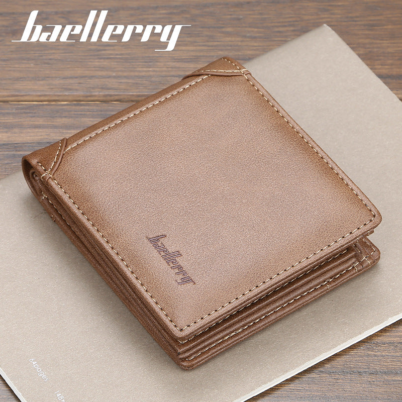 Men's Driving License Cover Short Retro Documents Men's Wallet