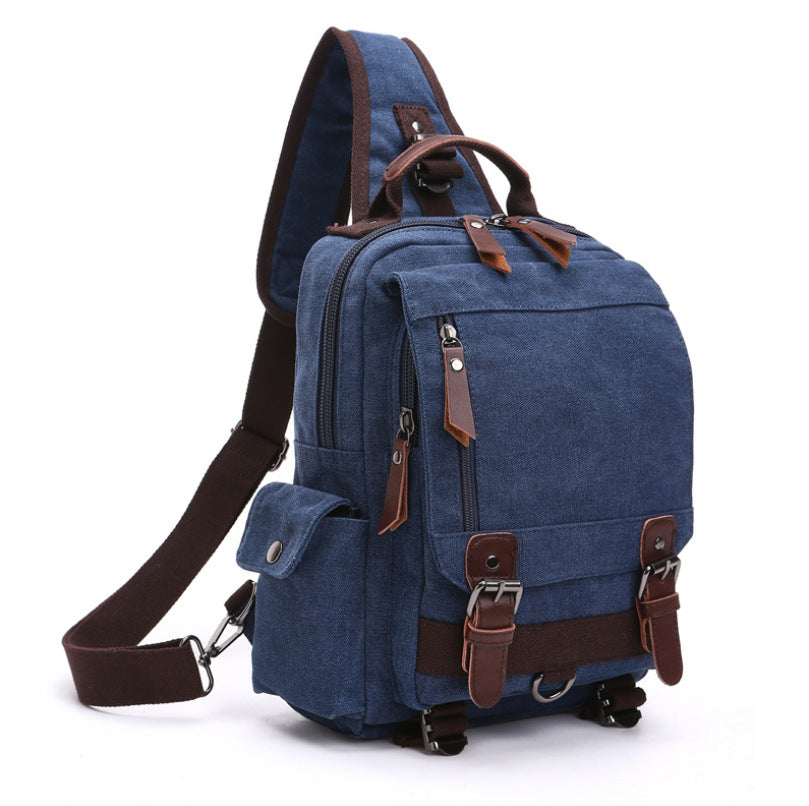 Women's & Men's & Korean Style For Canvas Fashion Business Commute Computer One Backpacks