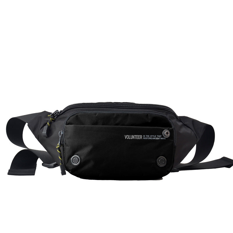 Men's Slouchy Beautiful Running Pouch Canvas Men's Waist Packs