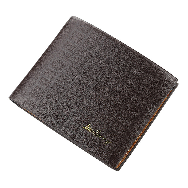 Men's Short Business Multi Slots Large Capacity Men's Wallet