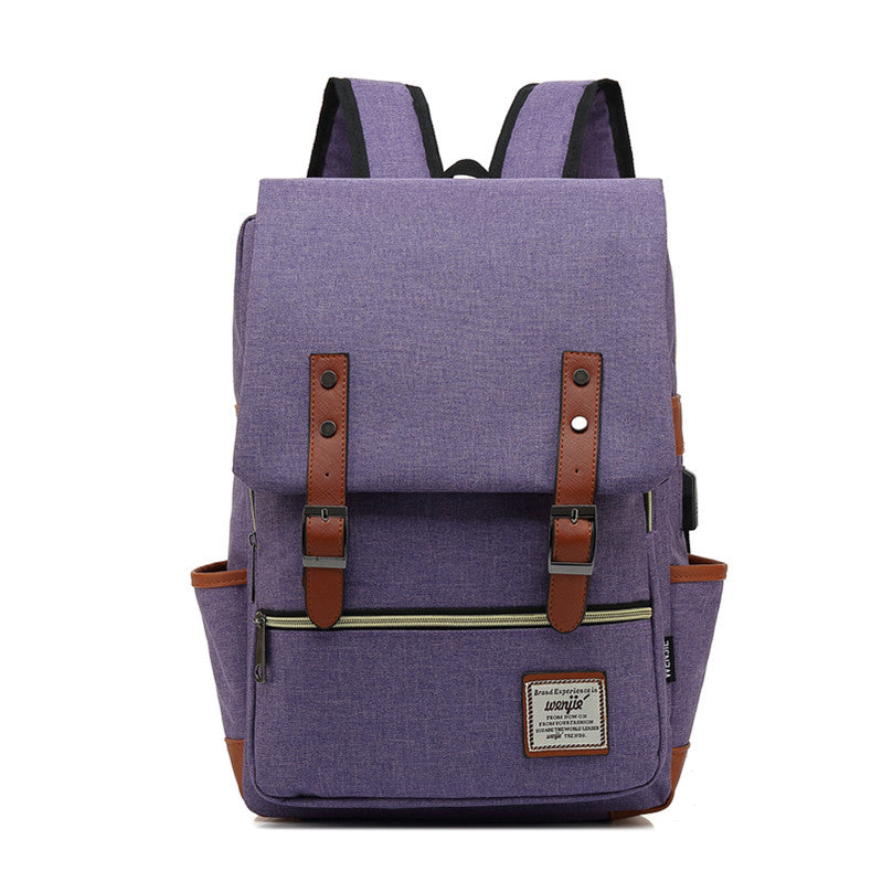 Women's & Men's & Korean Style Oxford Cloth Canvas Backpacks