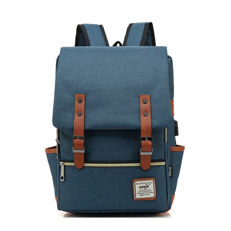 Women's & Men's & Korean Style Oxford Cloth Canvas Backpacks