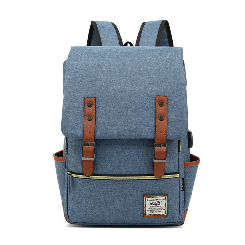 Women's & Men's & Korean Style Oxford Cloth Canvas Backpacks