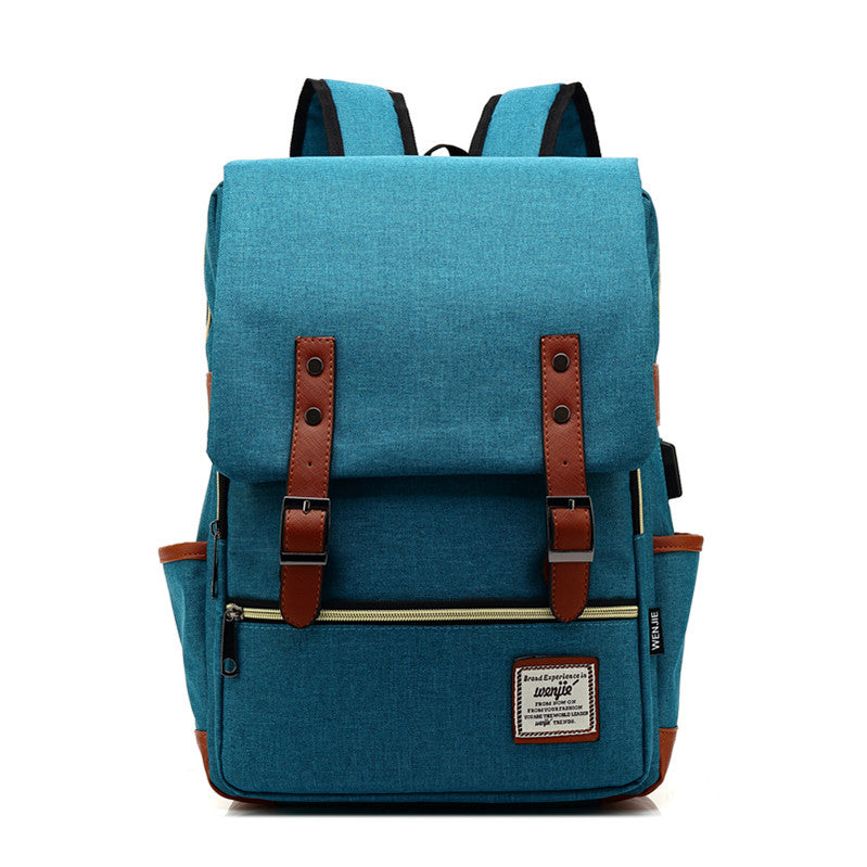 Women's & Men's & Korean Style Oxford Cloth Canvas Backpacks