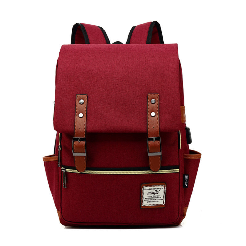 Women's & Men's & Korean Style Oxford Cloth Canvas Backpacks
