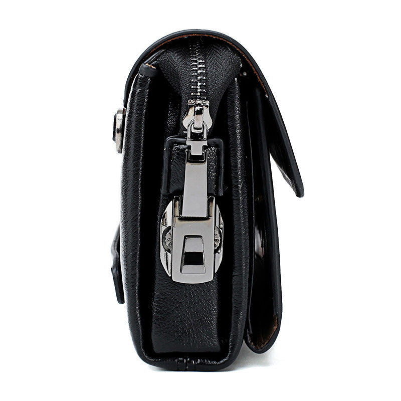 Men's Password Clutch Large Capacity Retro Business Trendy Bags