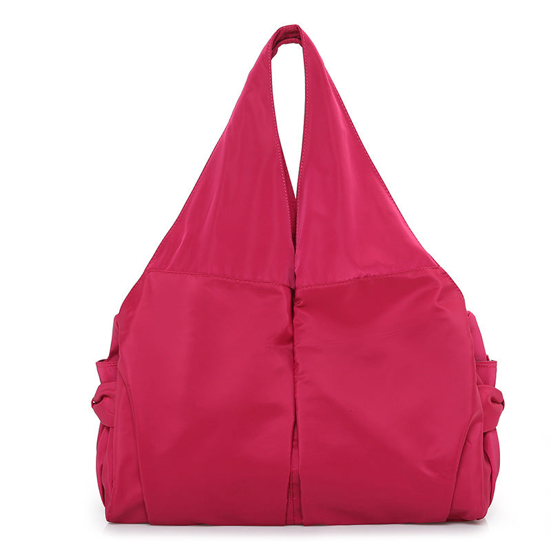 Women's Lightweight Large Nylon Trendy Printing Shoulder Bags