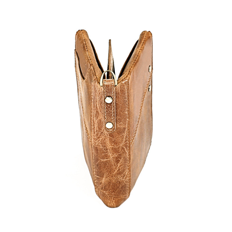 Men's Leather Swiping First Layer Cowhide Men's Wallets