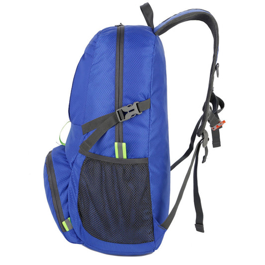 Men's Leisure Printed Foldable Portable Hiking Lightweight Backpacks