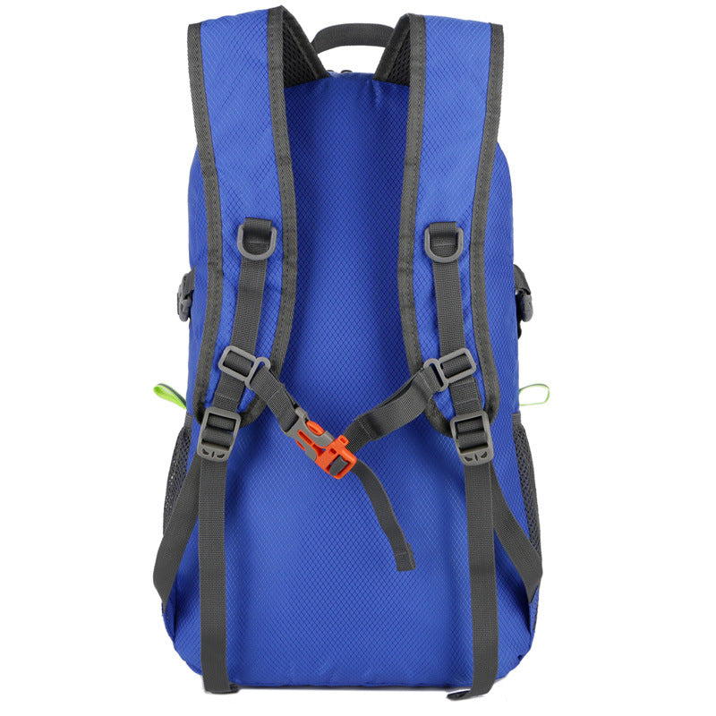 Men's Leisure Printed Foldable Portable Hiking Lightweight Backpacks