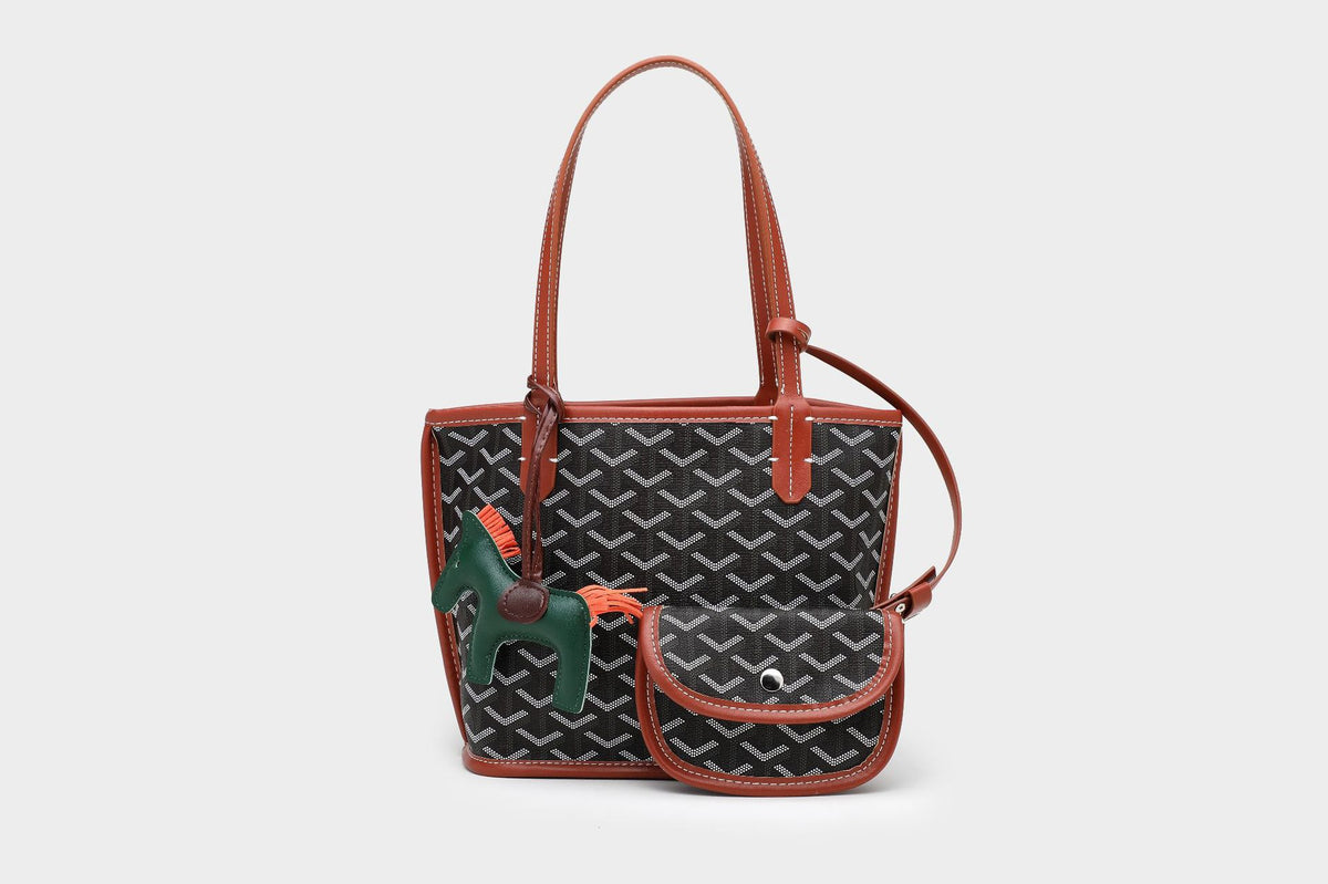 Women's Teeth Shopping Vegetable Basket Portable Mother Women's Shoulder Bag