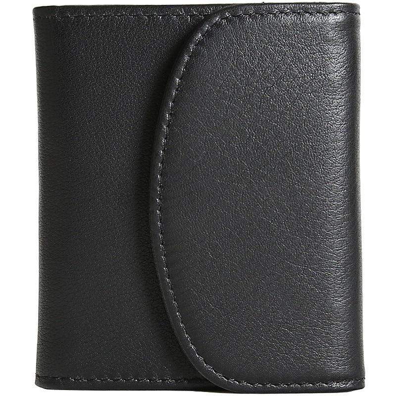 Men's Short Retro Large Capacity Driving License Men's Wallets