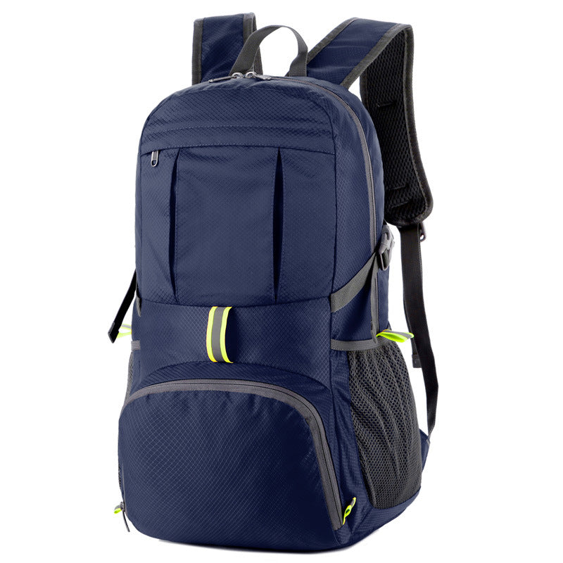 Men's Leisure Printed Foldable Portable Hiking Lightweight Backpacks