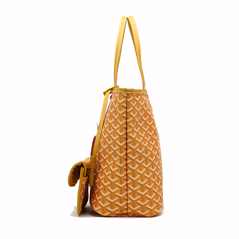 Women's Teeth Shopping Vegetable Basket Portable Mother Women's Shoulder Bag