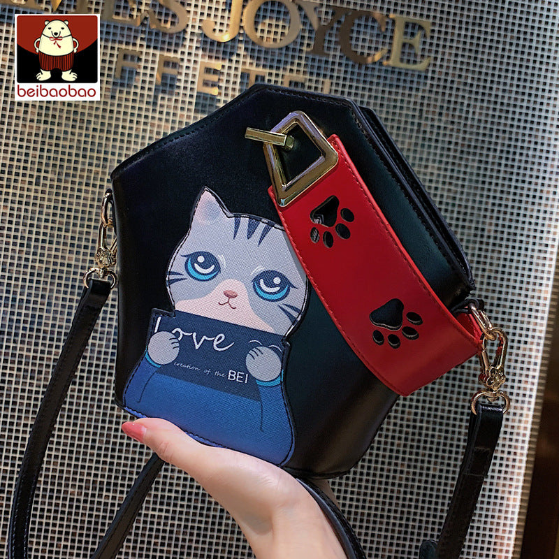 Beautiful Female Fashion Personality Western Style Shoulder Bags