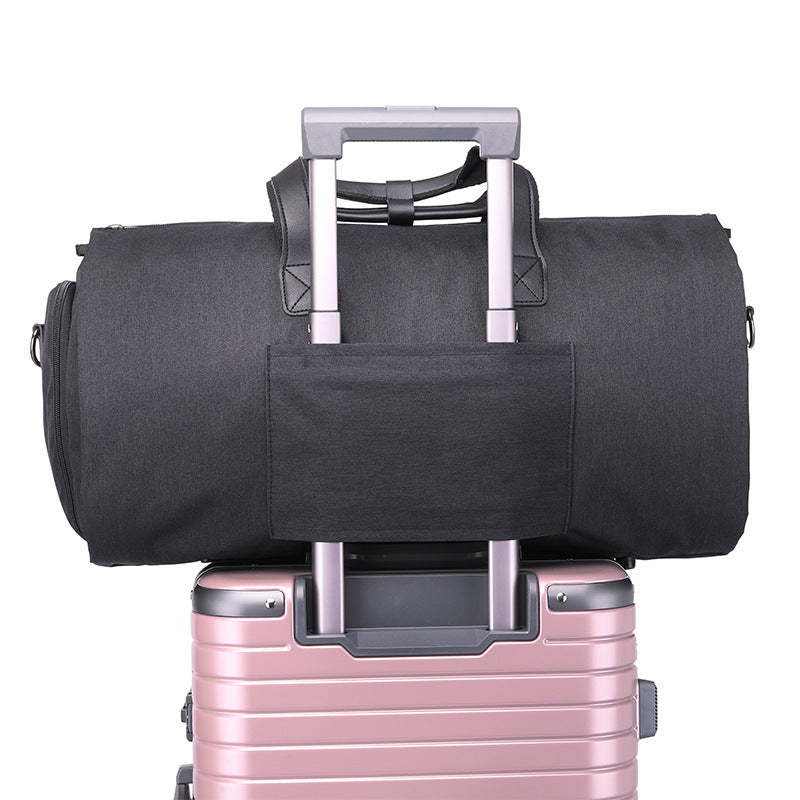 Large Capacity Portable Folding Cylinder Suit Luggage