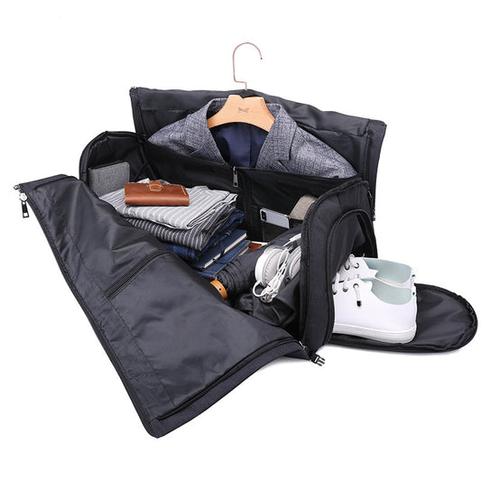 Large Capacity Portable Folding Cylinder Suit Luggage