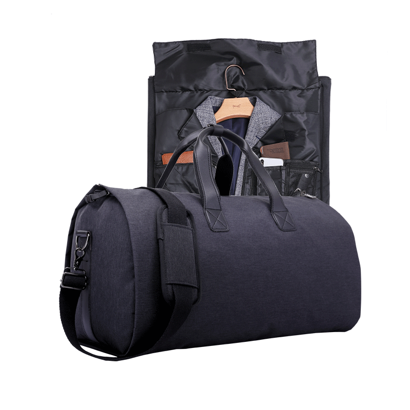 Large Capacity Portable Folding Cylinder Suit Luggage