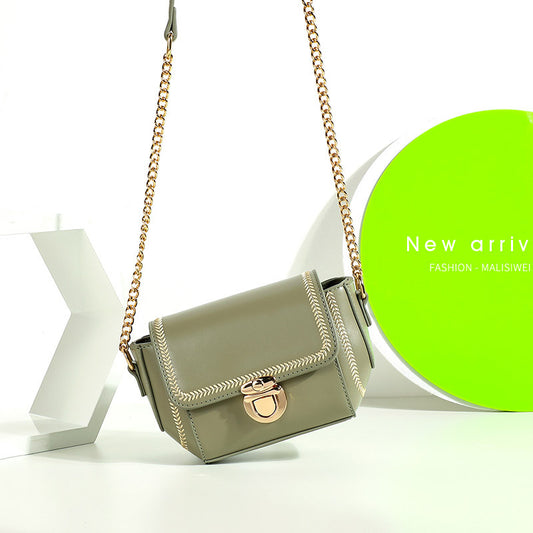 Women's Slouchy Mini Chain Fashionable Style Crossbody Bags