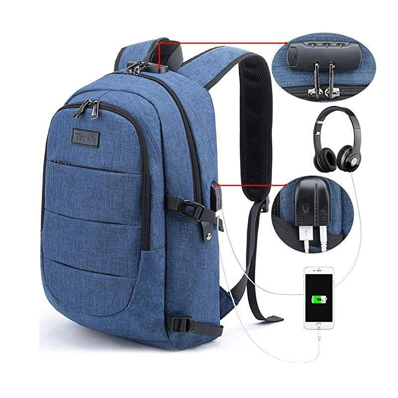 Men's Trendy Korean Style College Leisure Middle School Students' Schoolbags