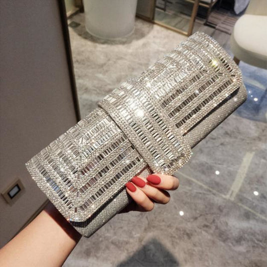 Women's Summer Rhinestone Clutch Party With Diamonds Fashion Envelope Evening Bags