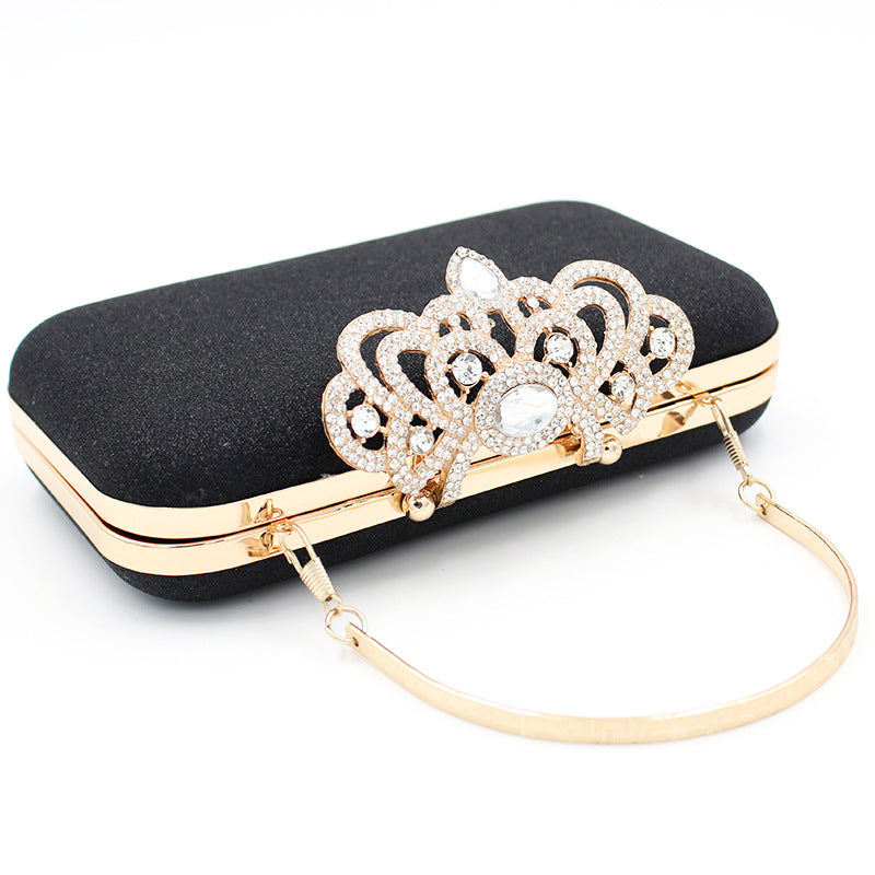 Dinner Crown Veil Dress Clutch Korean Evening Bags
