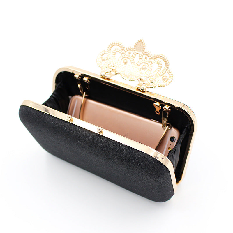 Dinner Crown Veil Dress Clutch Korean Evening Bags