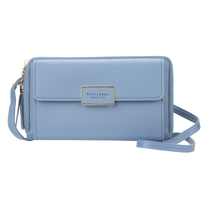Women's Korean Zip Tassel Long For Women's Shoulder Bag
