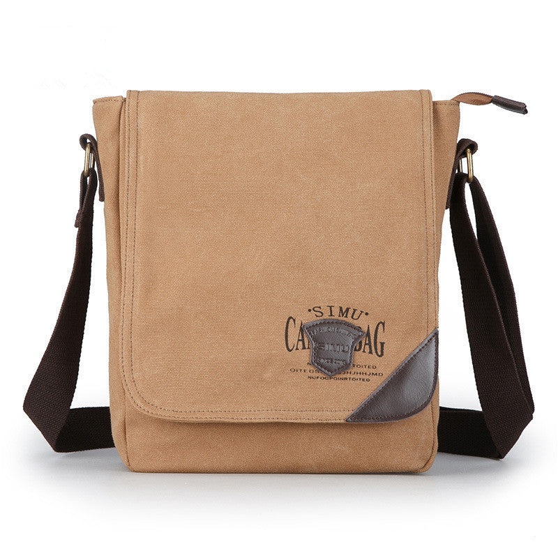 Men's Stylish Charming Canvas Single Envelope Men's Chest Bags