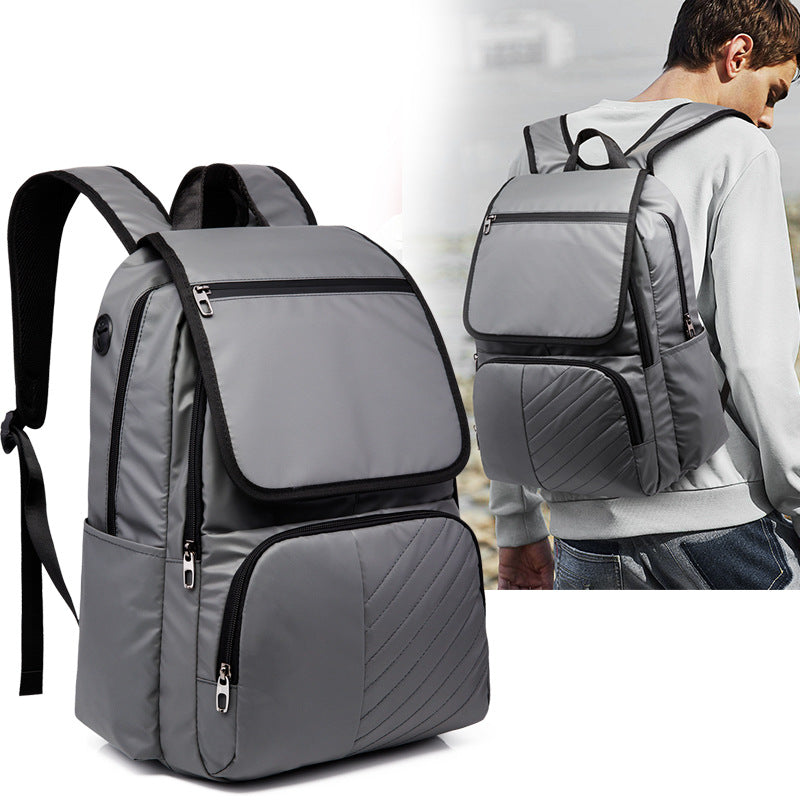 Men's Computer Korean Leisure Large Capacity Female Backpacks