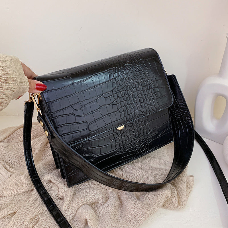 Women's Western Style Textured Stone Pattern Bags