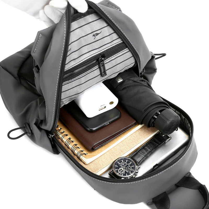 Men's Business Waterproof Korean Style Oxford Cloth Men's Chest Bags