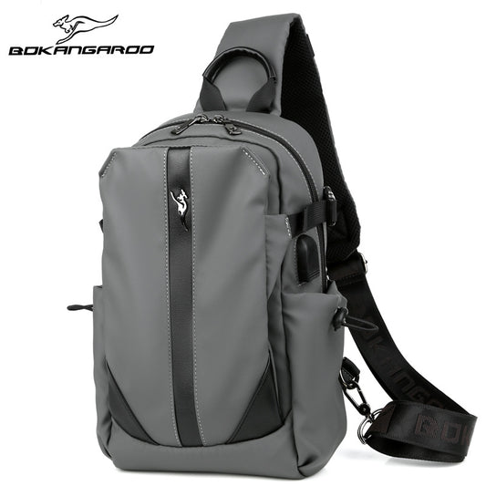 Men's Business Waterproof Korean Style Oxford Cloth Men's Chest Bags