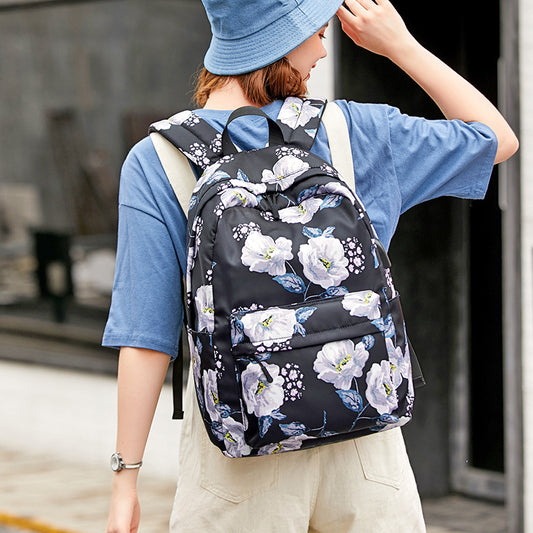 Glamorous Popular Fashion Fresh Nylon Female Backpacks