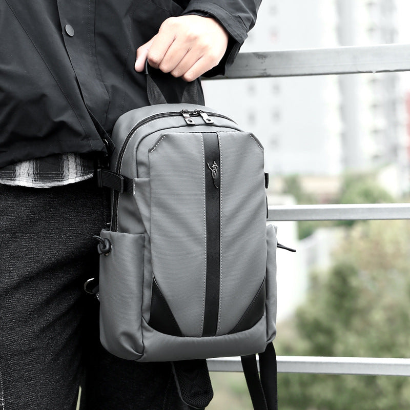 Men's Business Waterproof Korean Style Oxford Cloth Men's Chest Bags