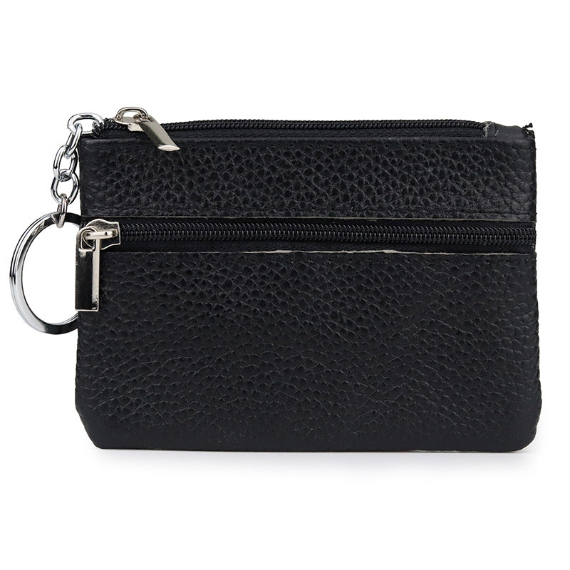 Innovative Leather First Layer Cowhide Bus Coin Purses