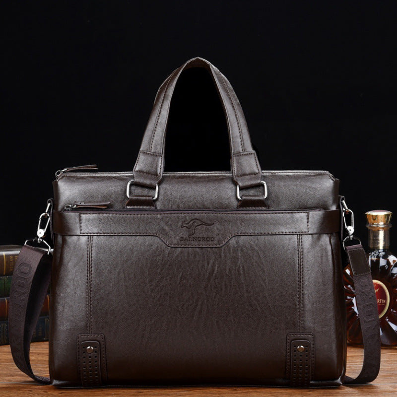 Trendy New Men's Fashion Soft Portable Men's Handbags