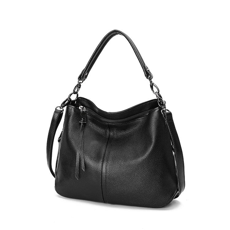 Women's Large Capacity Genuine Leather First Layer Bags