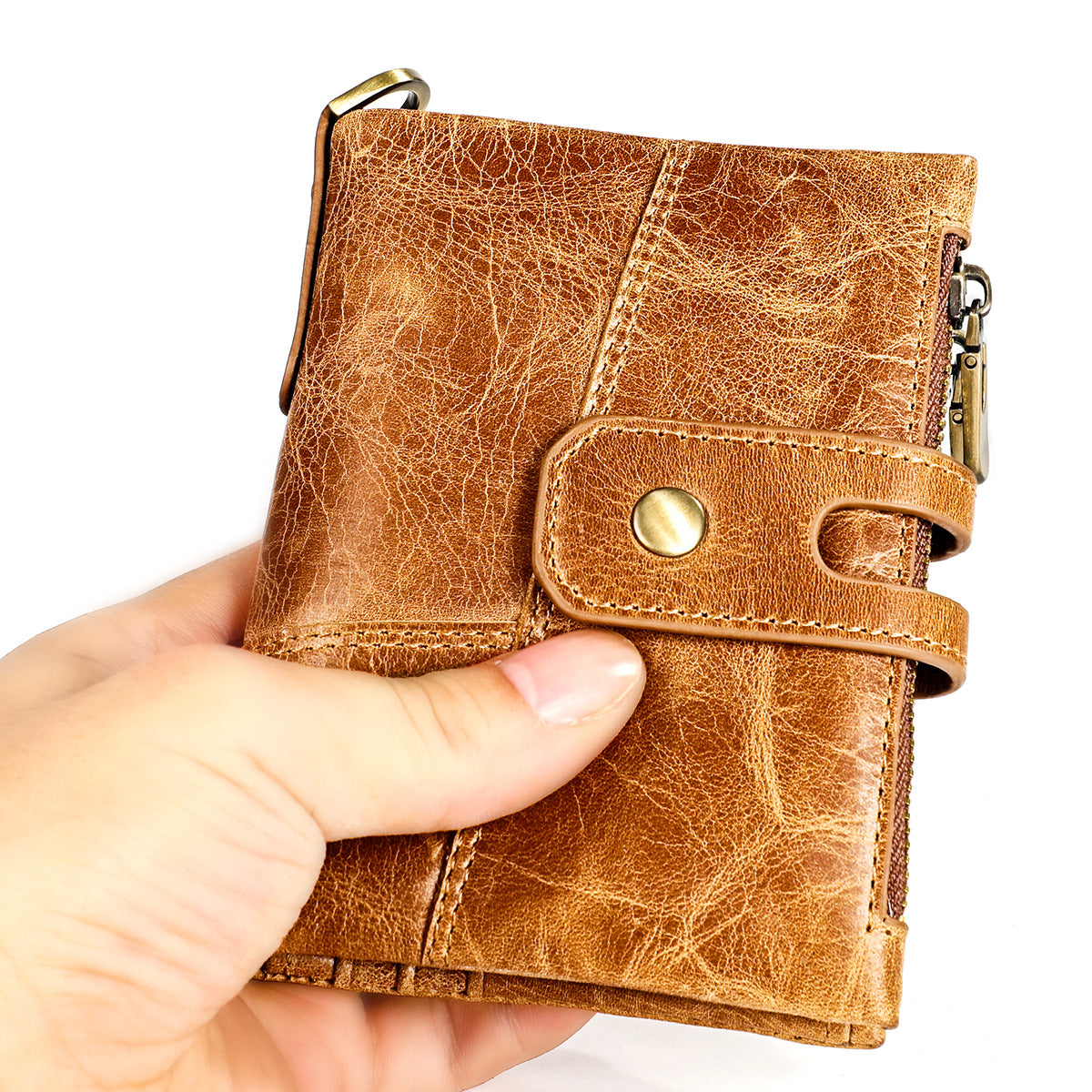 Men's With Iron Chain American Gold Clip Men's Wallets