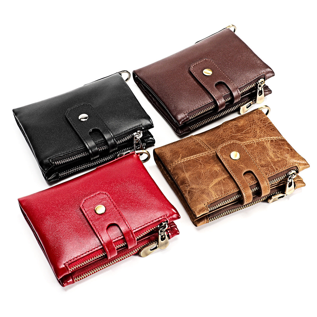 Men's With Iron Chain American Gold Clip Men's Wallets