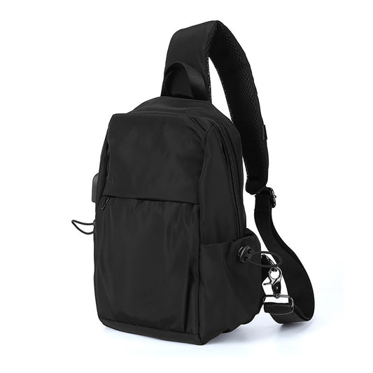 Men's Comfortable Trendy Green Fashion Korean Men's Chest Bags