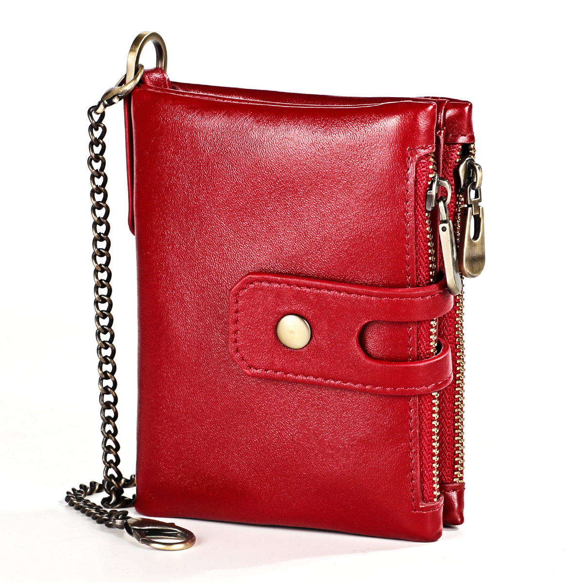 Men's With Iron Chain American Gold Clip Men's Wallets