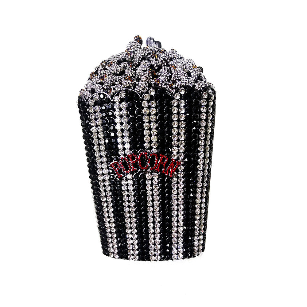 Women's Clutch Popcorn Diamond Banquet Hollow Evening Bags