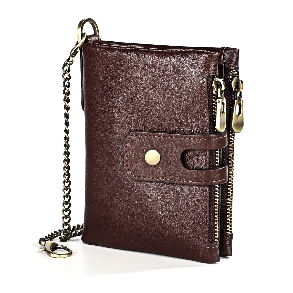 Men's With Iron Chain American Gold Clip Men's Wallets