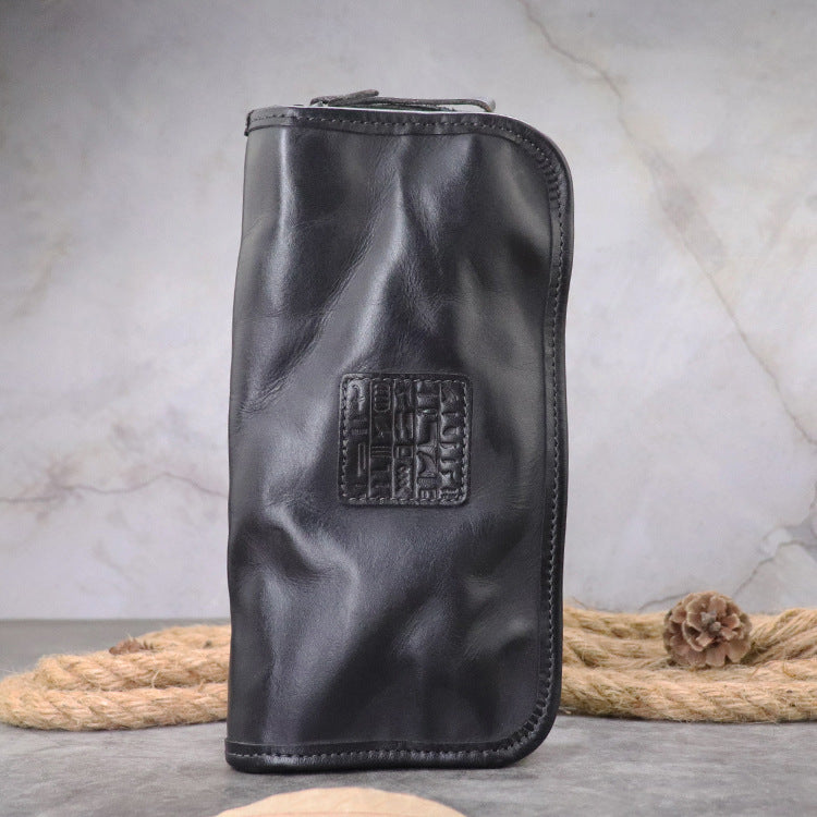 South America Vintage Business Large Capacity Men's Handbags