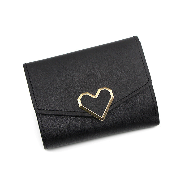 Female Short One Mini Sweet Thin Ladies Wallet