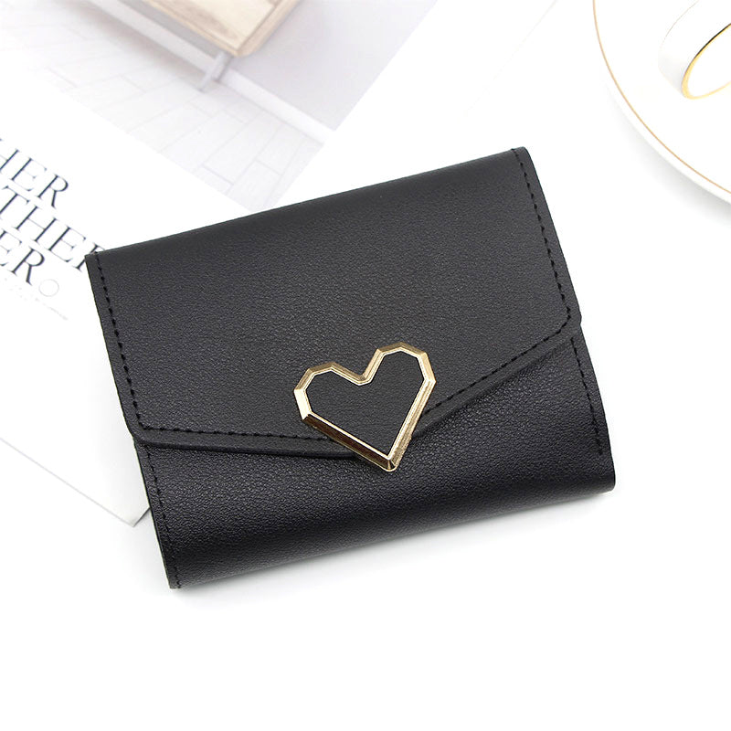 Female Short One Mini Sweet Thin Ladies Wallet