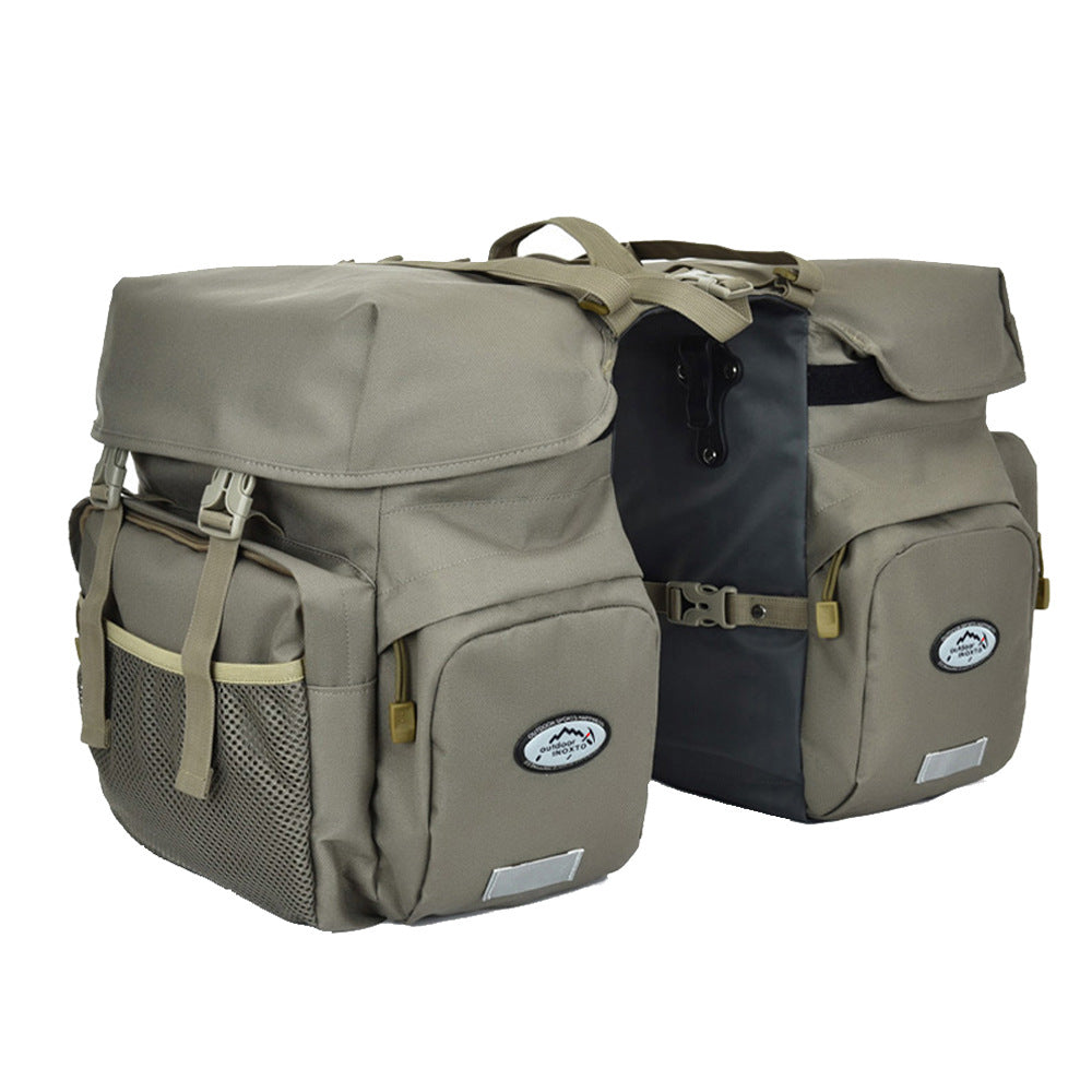 Capacity Waterproof Storage Back Rack Cycling Bike Bags